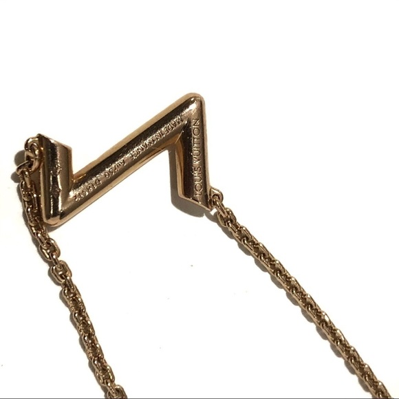 Auth Louis Vuitton 18k Solid Rose Gold Volt Upside Down Bracelet Q95977 Bracelet - Picture 11 of 13